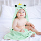Toddler Bath Towel Hooded Kids Towels Bath Baby Towels With Hood For Boy Girl 0-5 Years, 2-Pack Soft Absorbent Baby Bath Towels