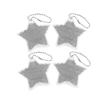 Demyprox Funflector Safety Reflectors - Stars - Stylish Reflective Gear For Jackets, Bags, Purses, Backpacks, Strollers And Whee