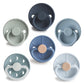 FRIGG SilkySoft Silicone Baby Pacifier 6-Pack Endless Sea | Made in Denmark | BPA-Free (6-18 Months)