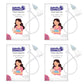 Littloo Nasal Aspirator For Babies | Effective And Safe Congestion Relief With Snotscuker Mechanism | Pack Of 4