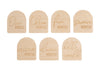 Pearhead Arch Milestone Props, Reversible Photo Props, Baby Growth And Pregnancy Growth Cards, Gender Neutral Baby Photo Prop, W