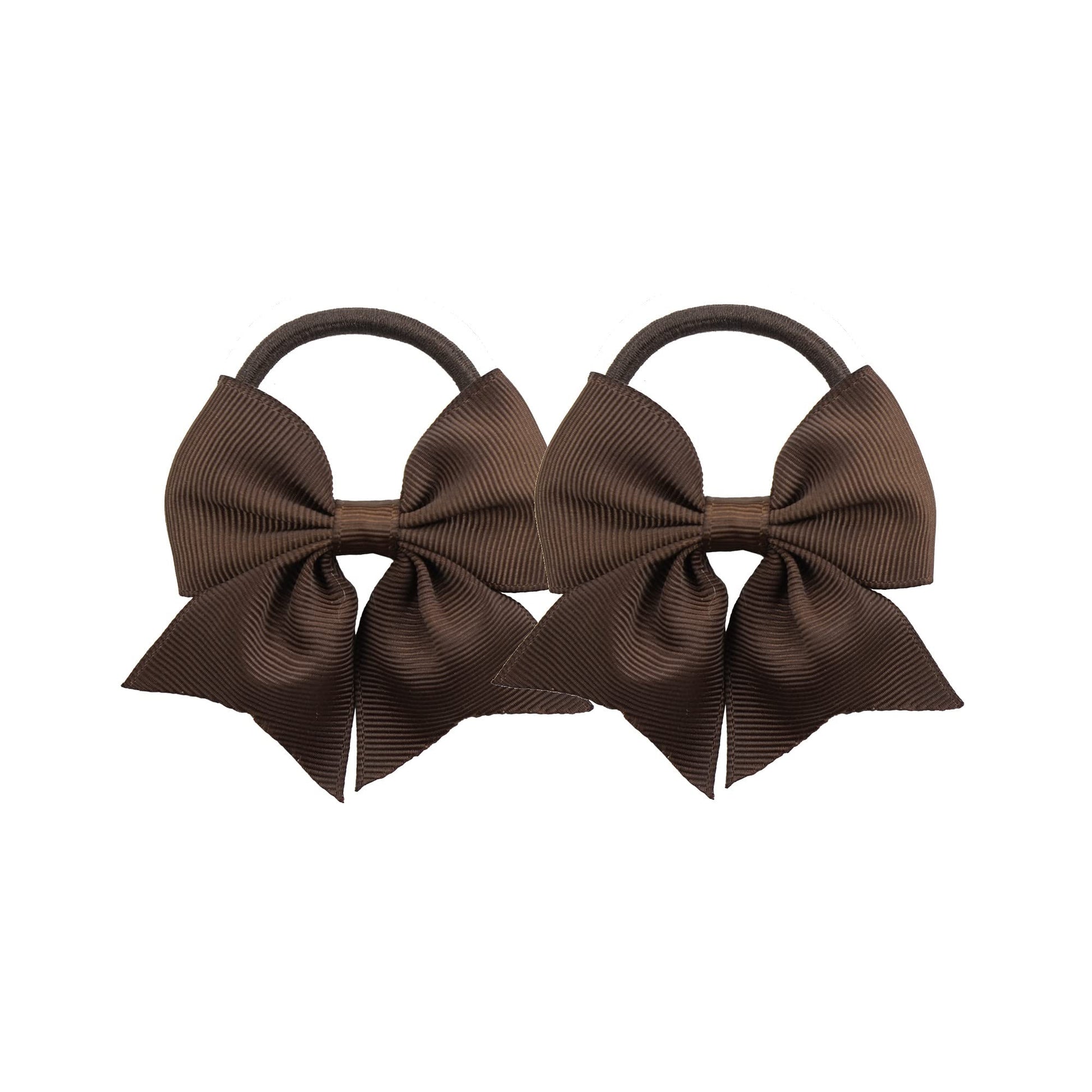 Lddcx Hair Ties, Baby Girls' Hair Accessories Baby Hair Ties With Bows For Toddler Ponytail Holders Small Hair Ties, Fabric, Bro