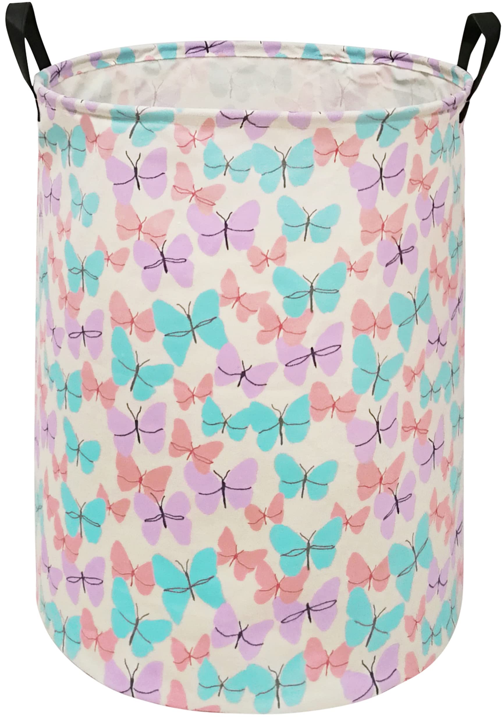 Maizmz Storage Bins Toys Box Kids Hamper Laundry Gift Basket Canvas Collapsible Organizer Bin For Home/Dorm/Kitchen/Pet/Office/C