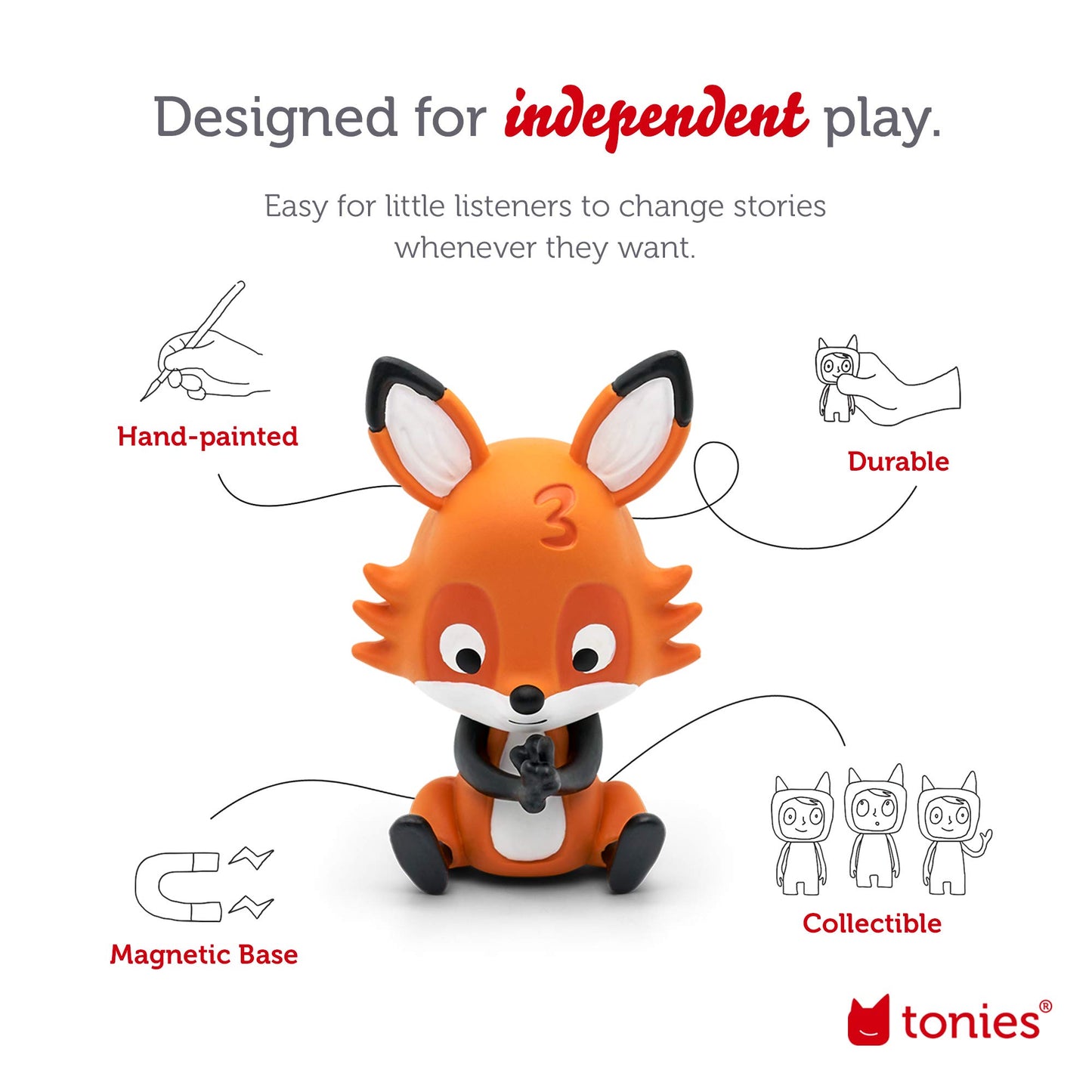 Tonies Favorite Childrens Songs: Counting Songs Audio Toy Figurine