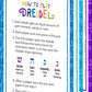 The Dreidel Company Hanukkah Metallic Multi-Colored Draydels With English Translation, Spinning Tops Includes Game Instruction C