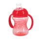 Nuby 2-Pack Two-Handle No-Spill Super Spout Grip N' Sip Cup, 8 Ounce, Colors May Vary