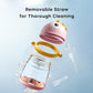 Bc Babycare Straw Sippy Cups For Toddler, No Spill Sippy Cups For Baby 1+ Year Old, Transition Weighted Sippy Cup With Straw And