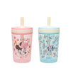 Zak Designs Disney Minnie Mouse Kelso Toddler Cups For Travel or At Home, 15oz 2-Pack Durable Plastic Sippy Cups With Leak-Proof