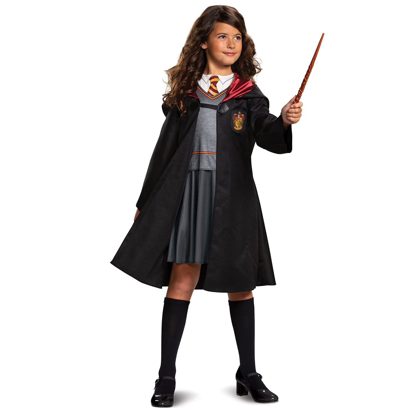 Disguise Hermione Granger Costume, Official Harry Potter Wizarding World Outfit For Kids, Classic Child Size Extra Large (14-16)