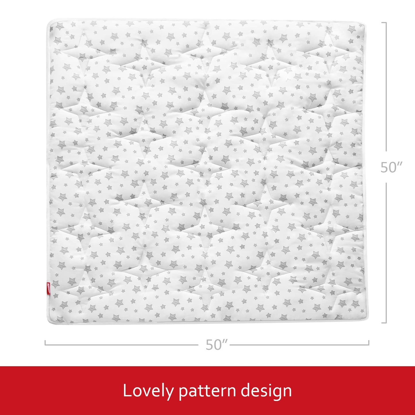Baby Play Mat 50 ' X 50 ' Playpen Mat Fit For Todale And Dripex Baby Playpen, One-Piece Crawling Mat Non Slip Cushioned Baby P