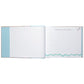 C.R. Gibson Blue Nautical Baby'S First Year Memory Book, 12.5' W X 9.75' H, 64 Pages