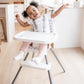 Regalo High Chair with Rainbow Seat Pad for Babies and Toddlers, Award Winning Brand, Removable Oversized Tray with Cup Holder, 