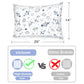 Print Toddler Pillowcases 2 Piece - Fits Toddler Travel Pillow 14 X 19-100% Jersey Cotton Baby Bedding Pillow Cover, Cartoon Pil