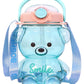 QUEDOZ Sipper Water Bottle for Infant/Toddler/Kids Water Bottle / 1000 ml, AntiSpill | Sippy Cup with Reusable Straw | BPA Free