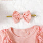 Aslaylme Baby Girl First Birthday Outfit One Year Old Birthday Clothes 1St Birthday Romper (Pink-Long,12-18 Months)
