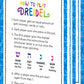 The Dreidel Company Hanukkah Blue And White Plastic Dreidel (30-Pack)