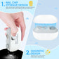 Electric Nail Clipper With Led Light & 2 Speeds, 3 In 1 Design, Electric Nail Trimmer With Nail Clip Storage, Usb Rechargeable A