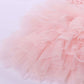 Cilucu Baby Girls Dress Toddler Kids Party Dress Tutu Pageant Lace Dresses Gown For Flower Girl Baby Birthday Pink Peach 4T-5T