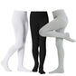 Toddler Tights Cable Knit Cotton Tights Dance Ballet Pantyhose Leggings Stocking Pants Girls Tights Age 4-12 3 Pairs White Black