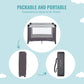 Dream On Me Nest Portable Playard in Grey with Carrybag an Shoulder Strap, Lightweight, Packable and Easy Setup Baby Playard, Br
