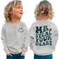 Boutikome Valentines Day Sweatshirt Toddler Baby Boy Mr. Steal Your Heart Shirts Long Sleeve Pullover Spring Tops Clothes(Grey,1