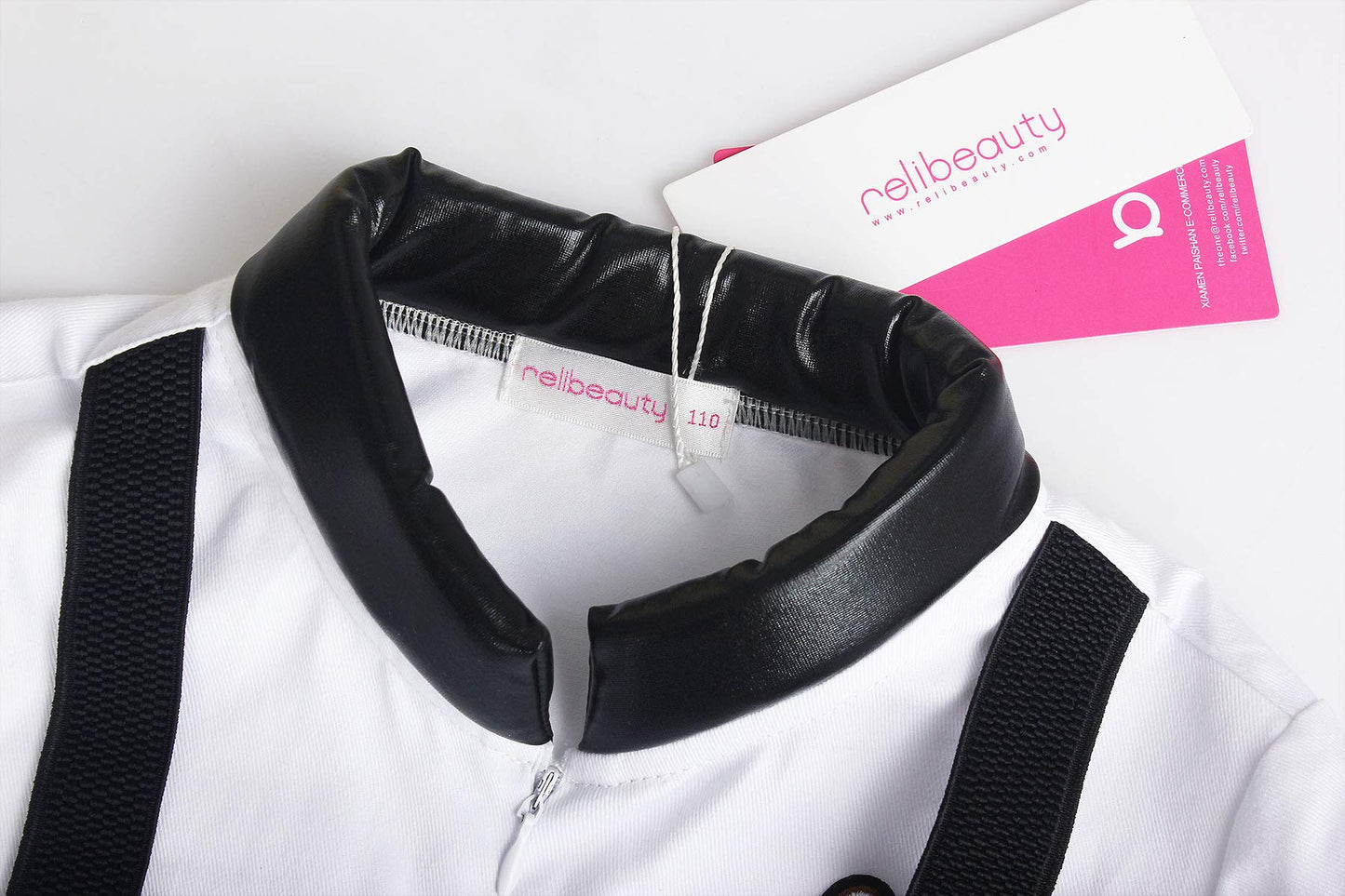 Relibeauty Boys Girls Kids Children Astronaut Role Play Costume, White, 6/120