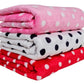 BRANDONN Baby Blankets New Born Combo Pack of Crib Sheet Wrap for Baby Boys and Baby Girls Pack of 3 Pcs