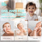 Dry Wipes - Happy Bum Dry Baby Wipes, 100% Cotton Large Baby Wipes, Unscented Cotton Tissues For Sensitive Skin, 600 Count, Baby