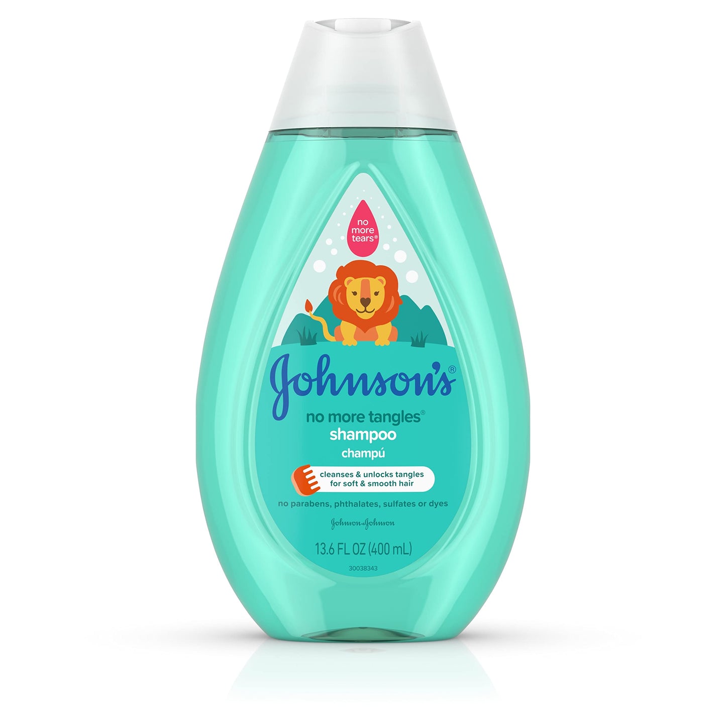 Johnson'S No More Tangles Detangling Shampoo For Toddlers And Kids, Gentle No More Tears Formula, Hypoallergenic And Free Of Par