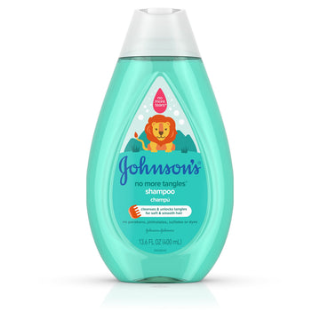 Johnson'S No More Tangles Detangling Shampoo For Toddlers And Kids, Gentle No More Tears Formula, Hypoallergenic And Free Of Par