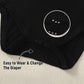 Defahn 2Pcs Bamboo Baby Rompers Unisex Onsies Solid Short Sleeve Baby Bodysuit 0-3 Months Black