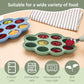 Btrfe Baby Food Storage Container 2 Pack Silicone Freezer Tray Breast Milk Molds For Homemade Baby Food, Fruit Purees, Vegetable
