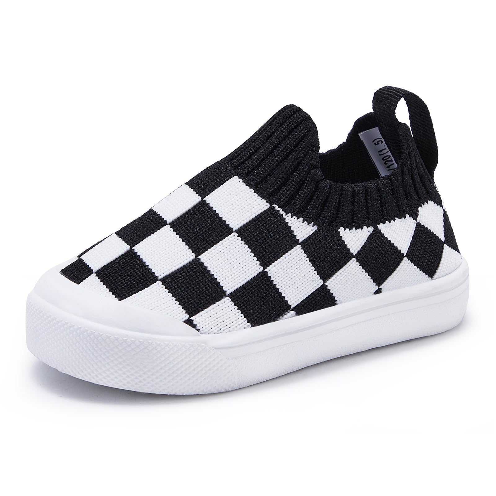 Baby Walking Shoes First Boy Girl Walker Infant Sock Tennis Mesh Sneakers Breathable 6 9 12 18 24 Months Black Size 12-18 Months