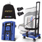 Jogtlyer Blue Car Seat Dolly for Airport Folding Car Seat Travel Cart for Airplane - Car Seat Roller with Wheel Cart Carrier wit