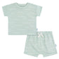 Gerber Baby Boys T-Shirt And Shorts Set, Waves, 3-6 Months