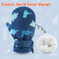 Toddler Waterproof Mittens Fleece Lined Baby Boys Girls Winter Warm Glove Kids Snow Infant Ski Mitten For 3M-5T (Blue Dinosaur,