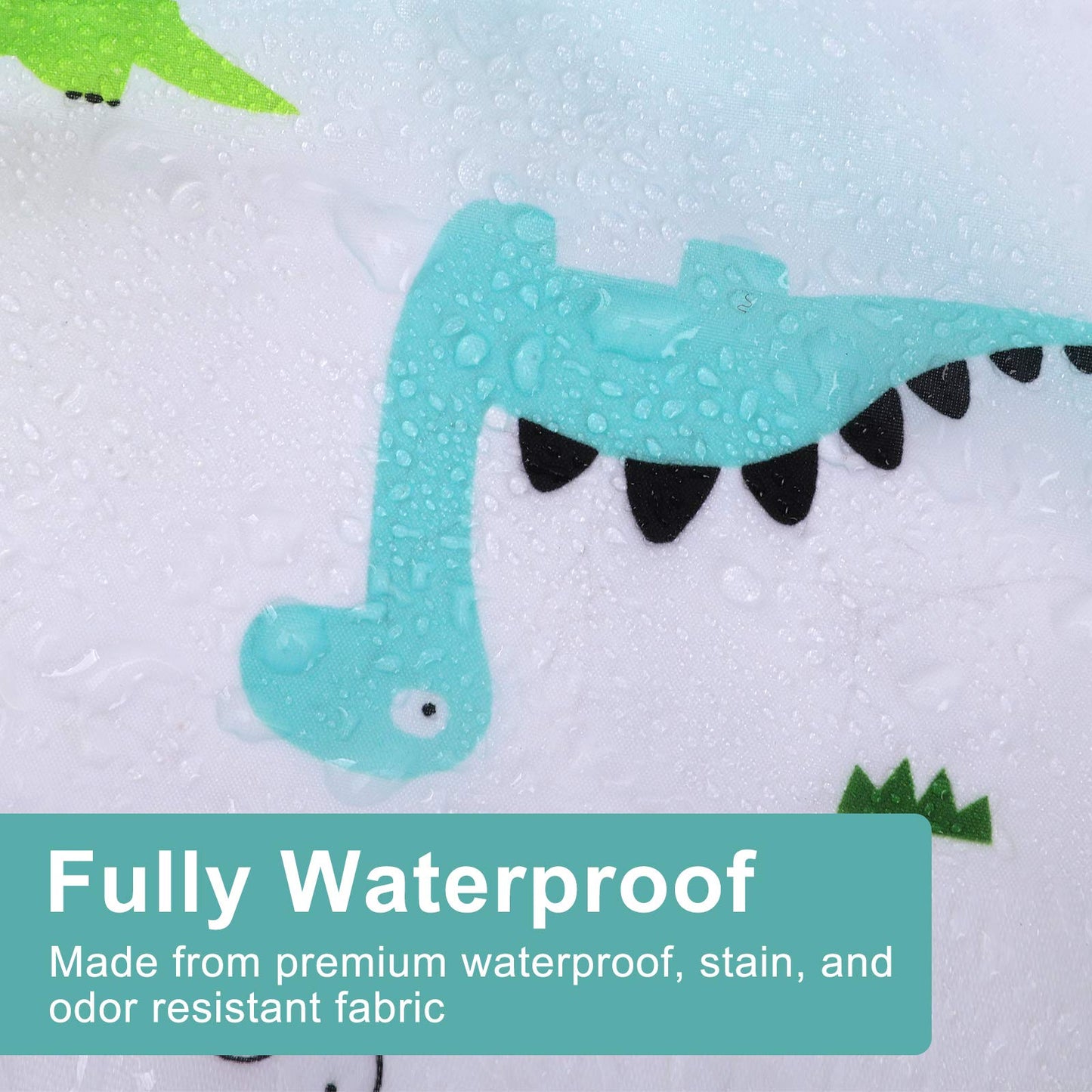 Accmor 4 Pack Long Sleeve Baby Bibs, Waterproof Sleeved Bib, Toddler Soft Bib For 6-24 Months