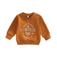 Toddler Baby Halloween Outfit Girl Boy Crewneck Sweatshirt Long Sleeve Letter Pullover Sweater Cute Fall Clothes (Pumpkin Patch