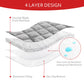 Quilted Thicker Changing Pad Liner 3 Pack Waterproof, Fit For Changing Pad Liners Are Warm On A Baby'S Back Non-Slip Design Reus