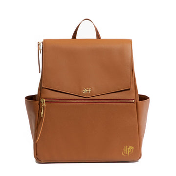 Freshly Picked Classic Leather Diaper Bag Convertible Backpack Tote For Women, Multifunction Maternity Baby Travel Bag, Harry Po