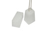 For Safety'S Sake! Horizontal Blind Tassels - Ivory Trapezoid Tassel For All Horizontal Blinds. Opens Under Pressure. For Home,