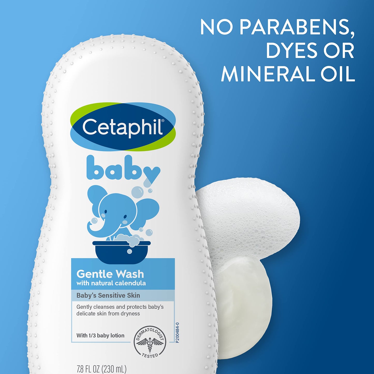 Cetaphil Baby Body Wash With Half Baby Lotion, Gentle Wash With Organic Calendula, Soothes Dry, Sensitive Skin For Everyday Use,
