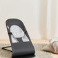 BabyBjrn Bouncer Balance Soft, Woven/Jersey, Dark Gray/Gray | 2-in-1 Adjustable Baby Bouncer Seat and Toddler Chair, Newborn to