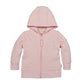 Burt'S Bees Baby Baby Girls Sweatshirts, Lightweight Zip-Up Jackets & Coats, Organic Cotton Hooded Sweatshirt, Blossom Quilted,