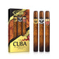 Cuba Trio Best 1 Gift Set |(3 x 1.17 Oz Eau De Toilette Spray) Gold, VIP, Royal | Fragrance For Men