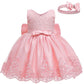 Nssmwttc Princess Girls Ball Gown Dress Child Birthday Party Christmas New Year Dresses Toddler Christmas (Pink02,90)