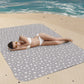 Large Splat Mat 54X72 Inches Extra Large Waterproof Mat Anti-Slip Bottom, Baby Art Playtime Mat For Craft/Mealtime On Table Or F
