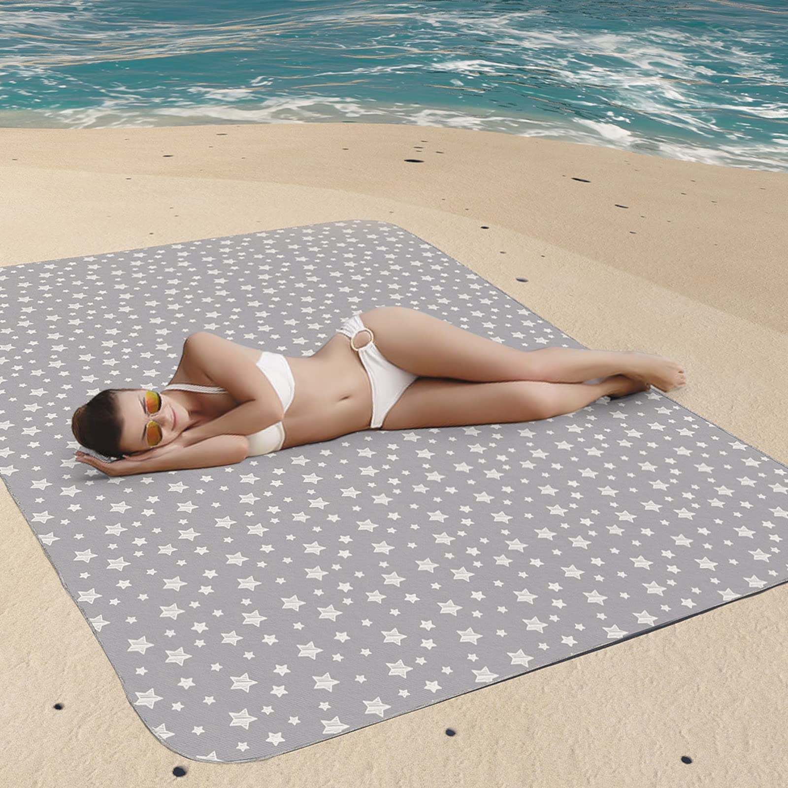 Large Splat Mat 54X72 Inches Extra Large Waterproof Mat Anti-Slip Bottom, Baby Art Playtime Mat For Craft/Mealtime On Table Or F