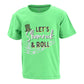 Unique Baby Boys Shamrock And Roll St Patricks Day T-Shirt (7Y, Green)