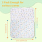 Baby Portable Changing Pad Changing Table Pads Diaper Changing Mat Liners 1 Large Size 37.5X27.5 Inch And 2 Medium Size 27.5X22